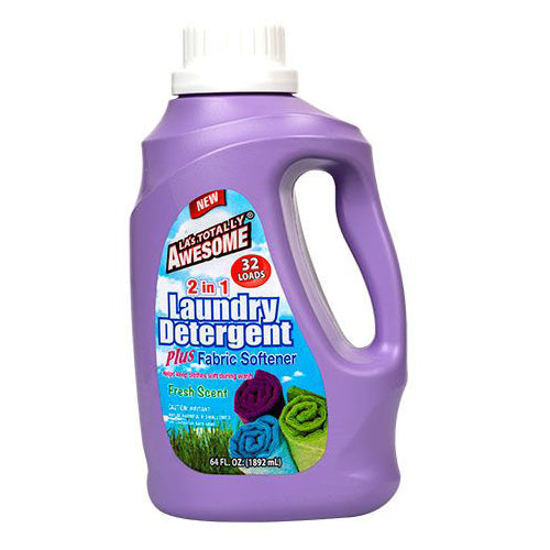 42oz AWESOME 2in1 LAUNDRY DETERGENT & SOFTENER FRESH SCENT