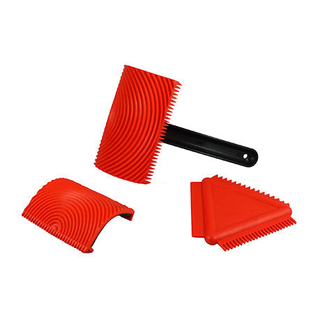 RED DEVIL WOOD GRAINING TOOL SET -NO ADVERTISING OR INTERNET SALES