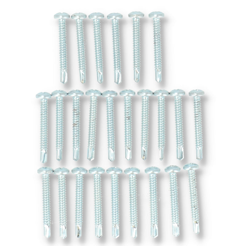 EVERBILT 25PC SELF DRILLING SCREWS 1/4x2''