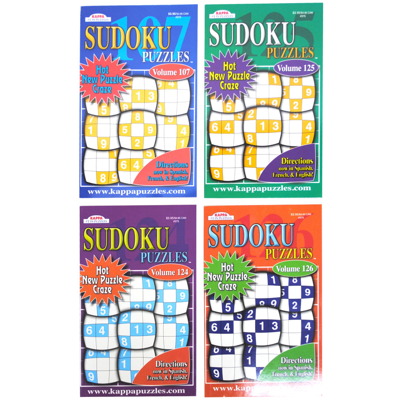 128 PAGE SUDOKU PUZZLE DIGEST