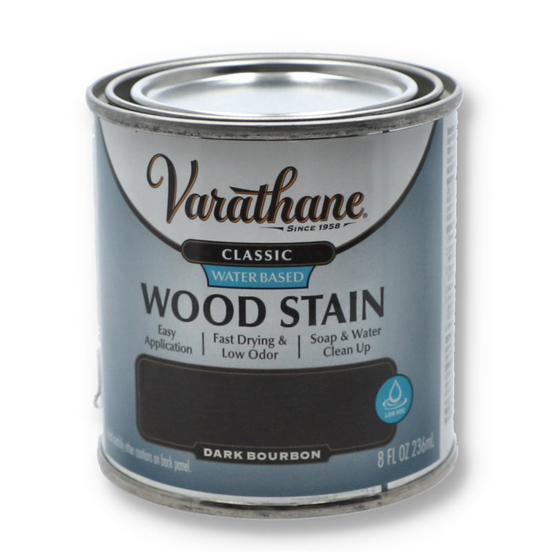 RUSTOLEUM VARATHANE 8OZ DARK BOURBON CLASSIC STAIN WATER BASED