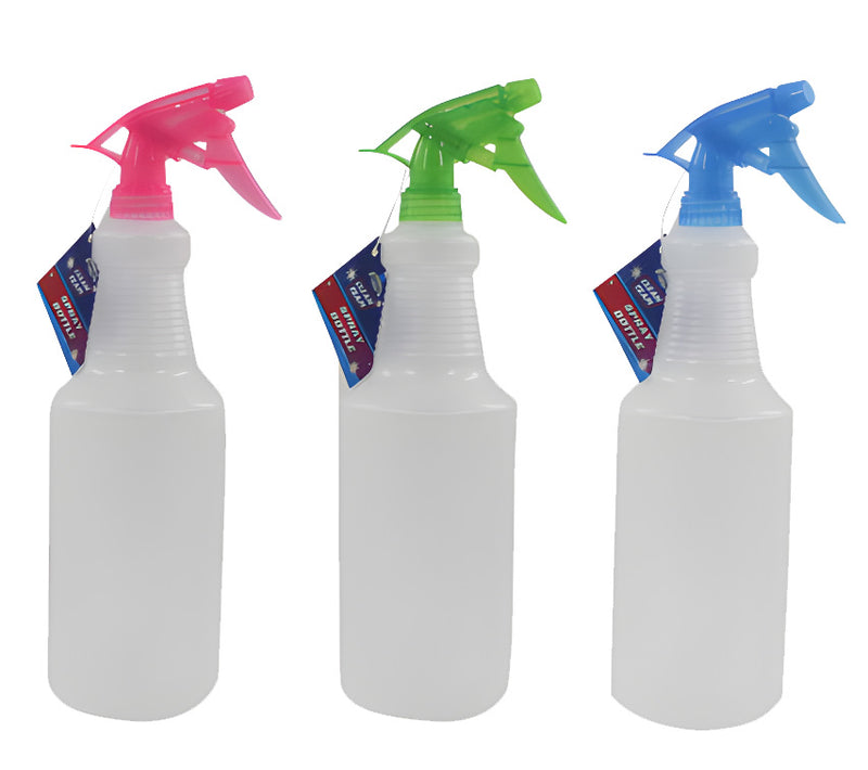 32oz TRANSPARENT SPRAY BOTTLE