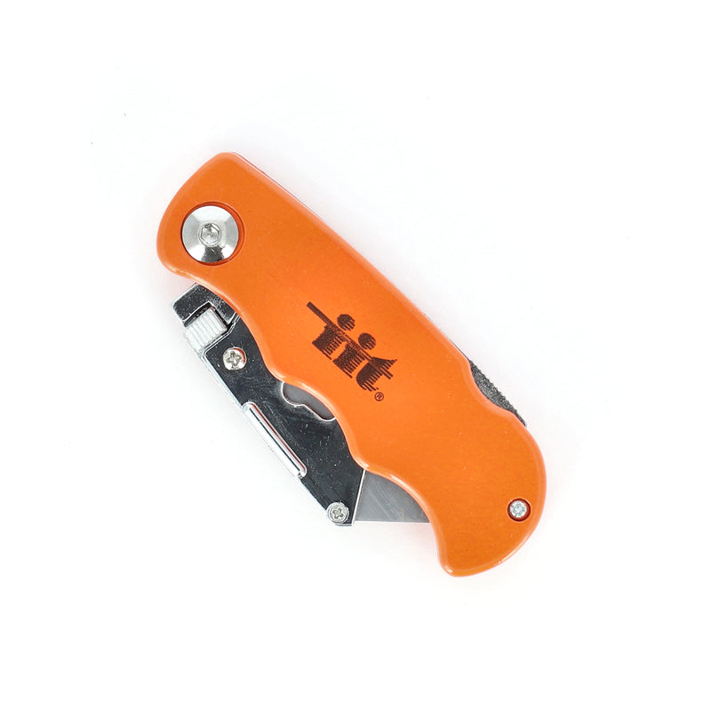 IIT FOLDING UTILITY KNIFE & 5 BLADES ZINC BODY