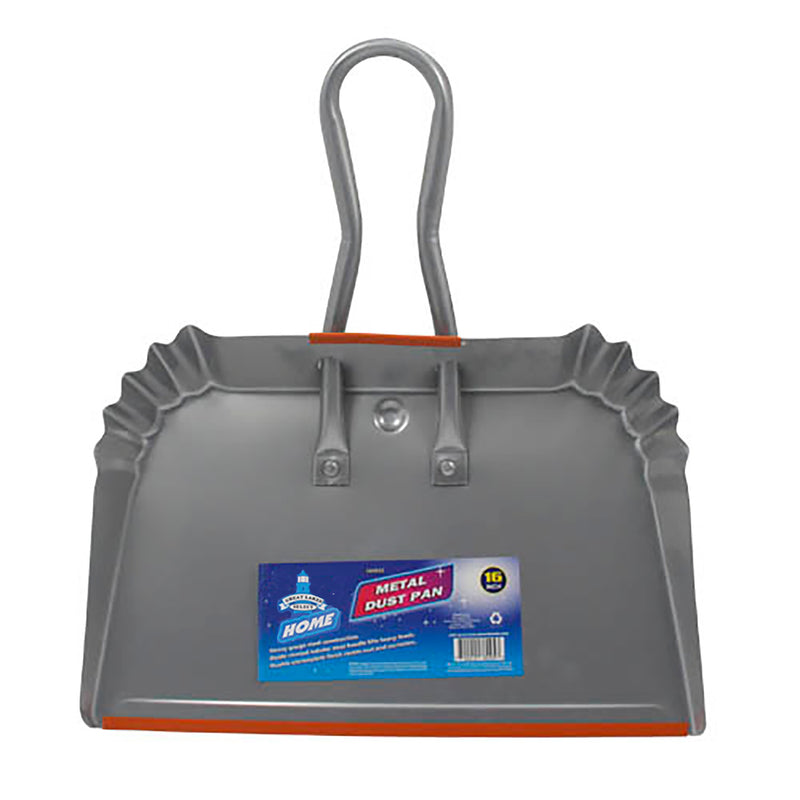 16'' METAL JUMBO DUST PAN