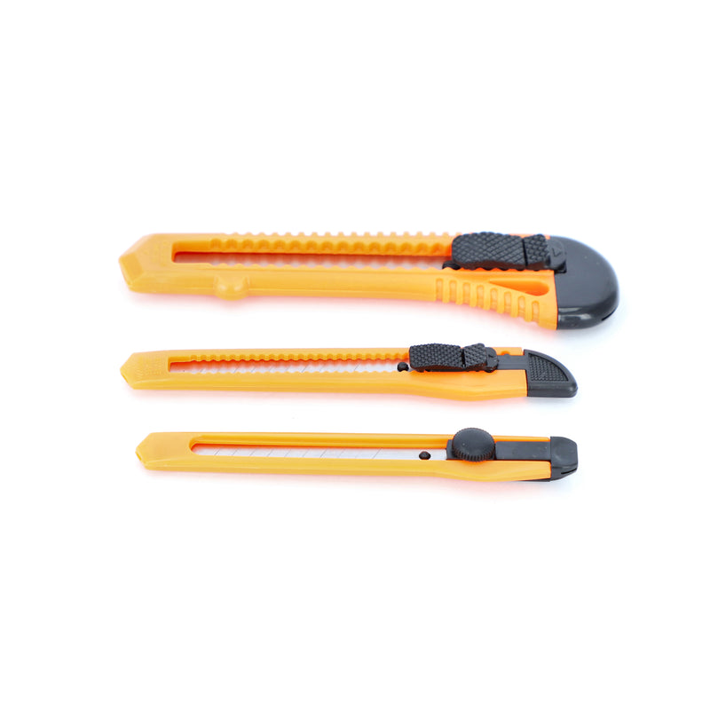 IIT 3PC PLASTIC SNAP BLADE KNIFE SET
