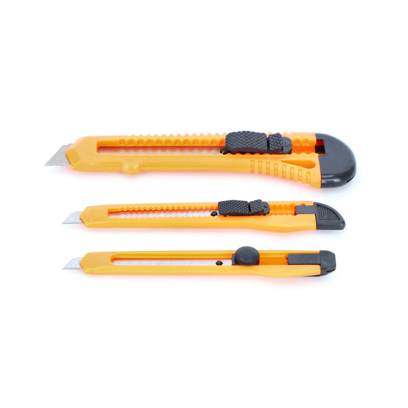 IIT 3PC PLASTIC SNAP BLADE KNIFE SET