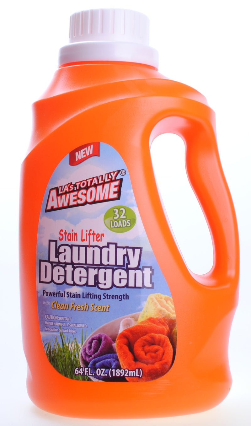 64oz AWESOME LAUNDRY DETERGENT STAIN LIFTER CLEAN FRESH SCENT