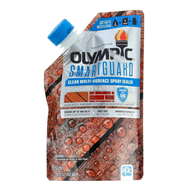 OLYMPIC 15oz SMARTGAURD CLEAR MULTI-SURFACE SPRAY SEALER CONCENTRATED