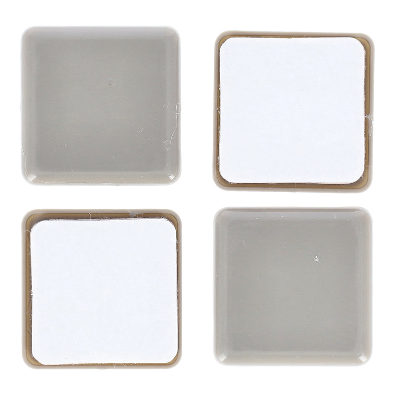 SHEPHERD 4PC 2'' SLIDE & GLIDE SQUARE FURNITURE SLIDERS SELF-STICK