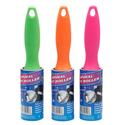 30 SHEET SPIRAL LINT ROLLER