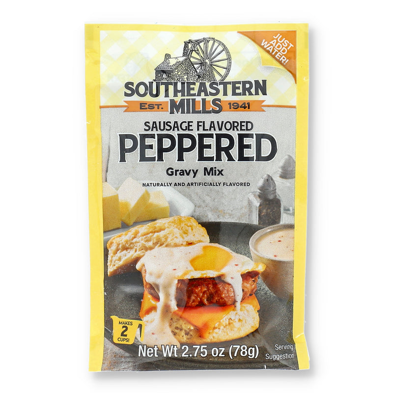 SE MILLS OLD FASHN PEPPER GRAVY-SAUSAGE FLAVOR