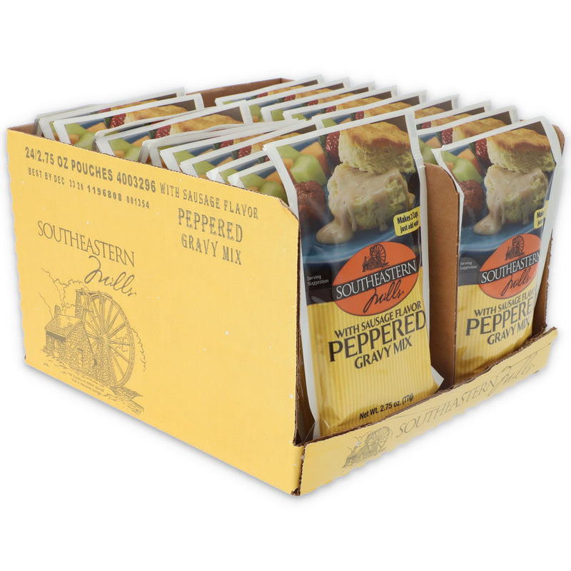 SE MILLS OLD FASHN PEPPER GRAVY-SAUSAGE FLAVOR