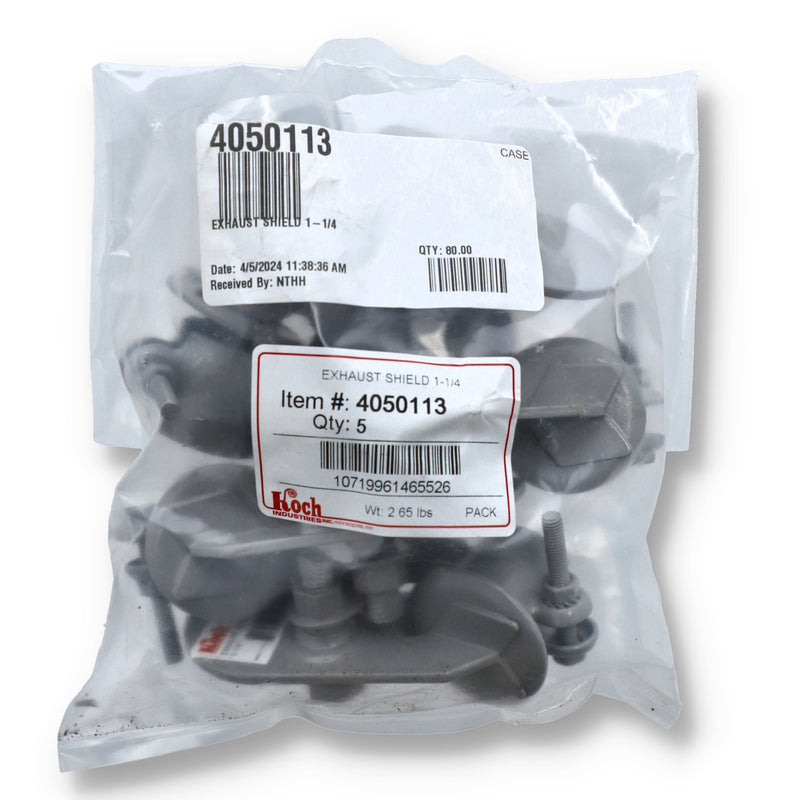 1-1/4'' EXHAUST SHIELD