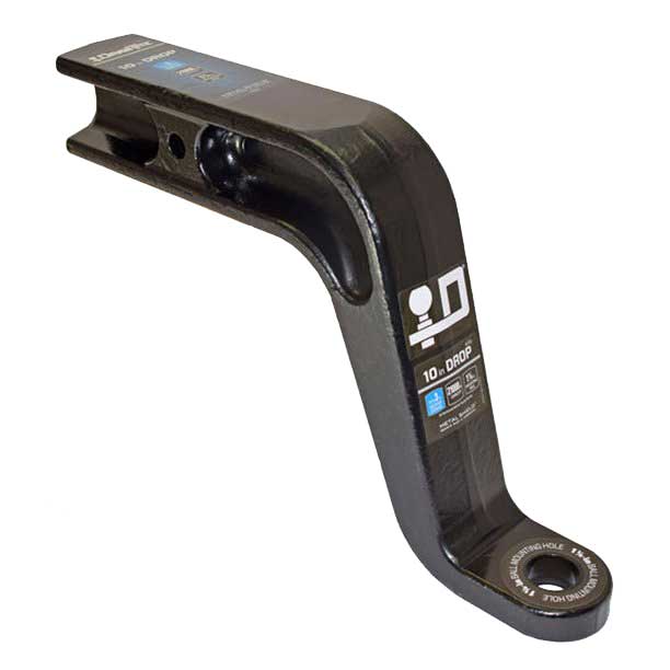 DRAW-TITE 10x3'' SOLID DROP MOUNT for 3'' RECEIVER 1-1/4'' HOLE 21,000lb CAPACITY