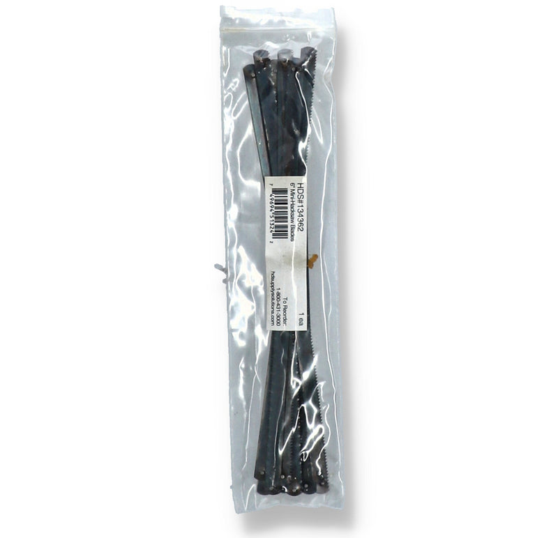 10pc MINI HACKSAW BLADES