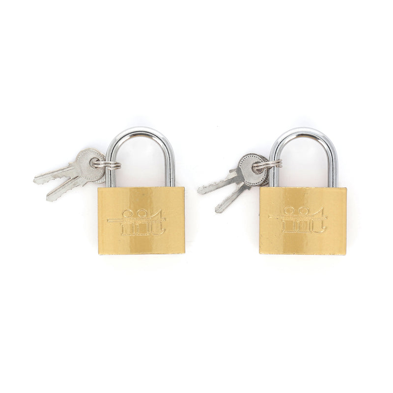 IIT 2pc 2'' BRASS PADLOCK KEYED ALIKE