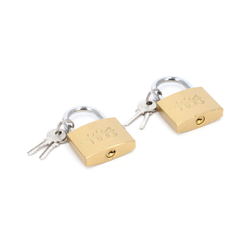 IIT 2pc 2'' BRASS PADLOCK KEYED ALIKE