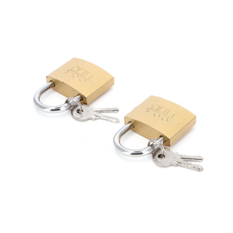 IIT 2pc 2'' BRASS PADLOCK KEYED ALIKE