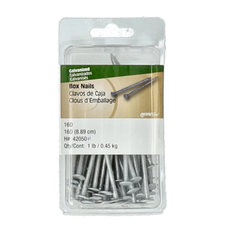 HILLMAN 1LB 16D GALVANIZED BOX NAILS