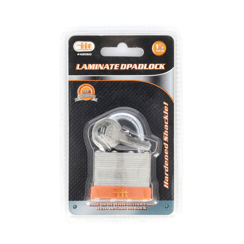 IIT 1-1/2'' LAMINATED PADLOCK