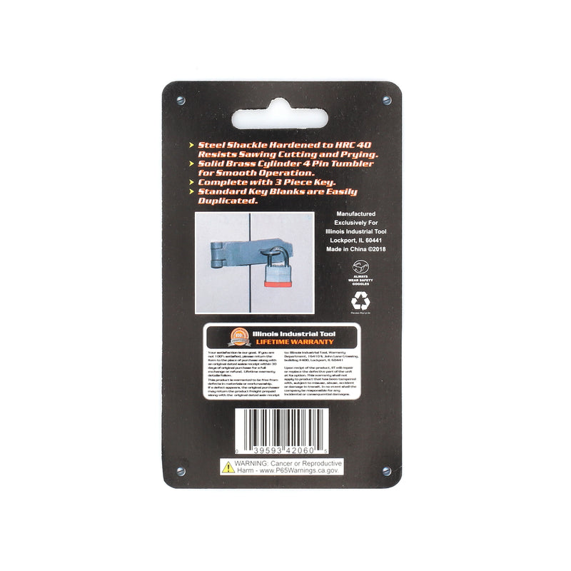 IIT 1-1/2'' LAMINATED PADLOCK