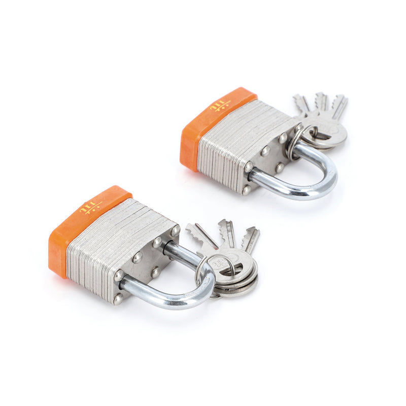 IIT 2pc 1-1/2'' LAMINATED PADLOCK KEYED ALIKE