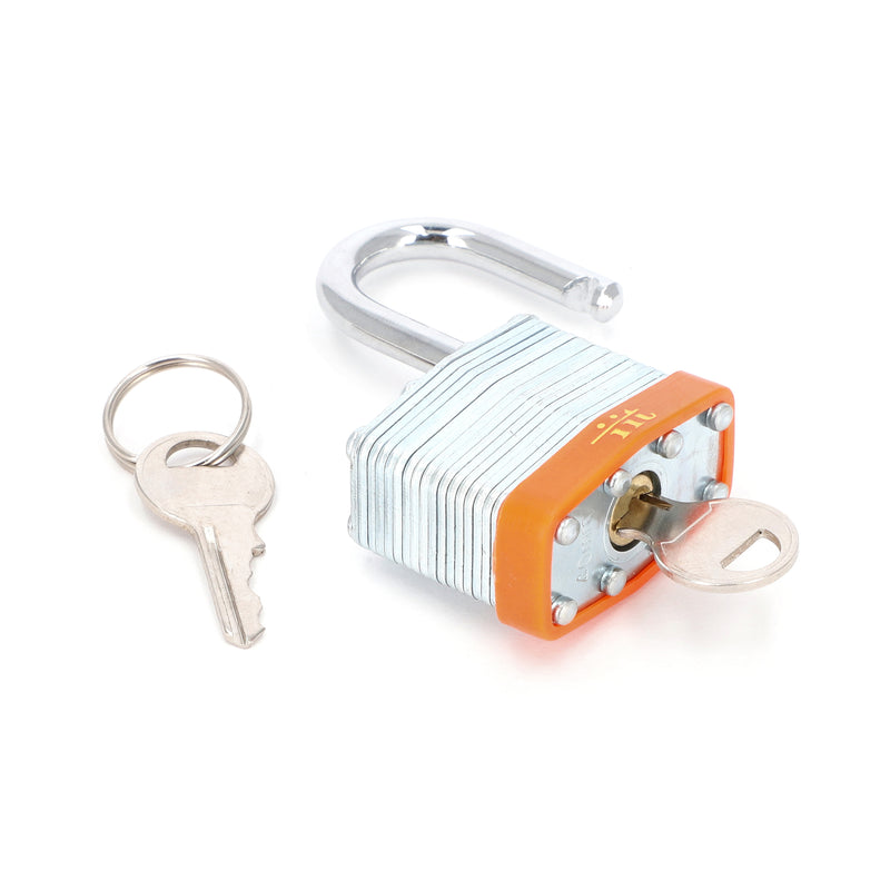 IIT 4pc 1-1/2'' LAMINATED PADLOCK KEYED ALIKE