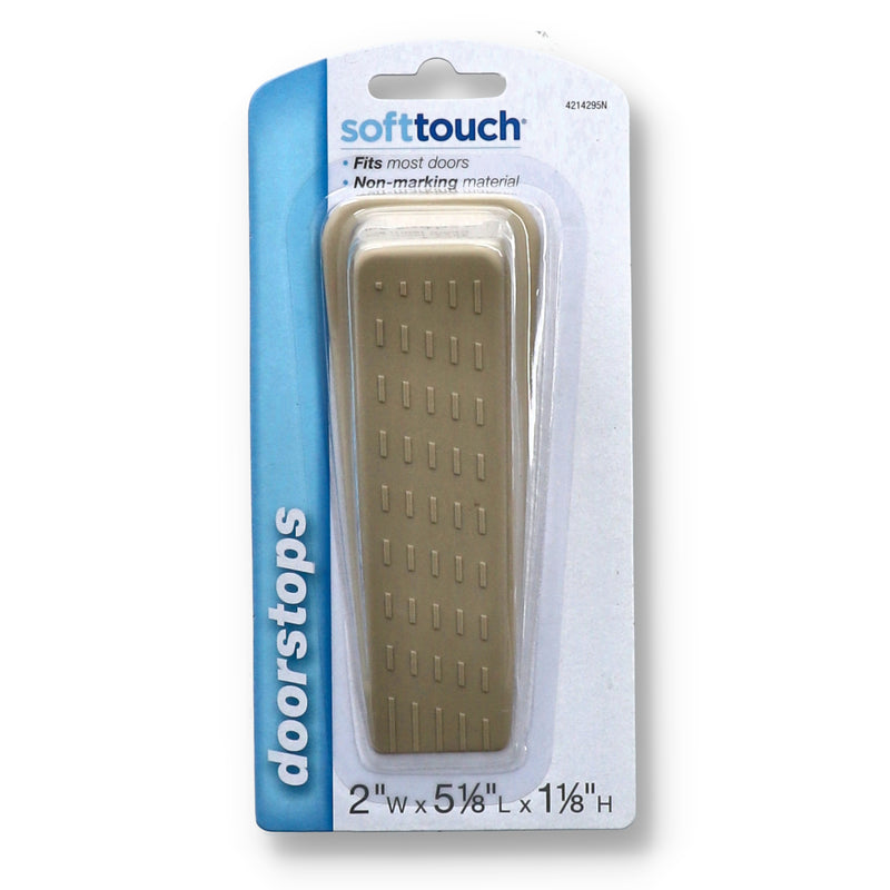 HEAVY DUTY DOORSTOP ALMOND