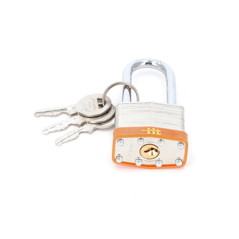 IIT 1-1/2'' LAMINATED PADLOCK LONG SHANK