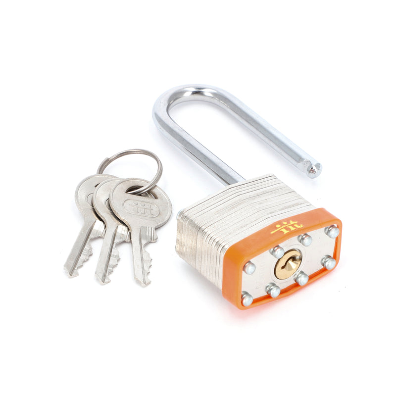 IIT 1-1/2'' LAMINATED PADLOCK LONG SHANK
