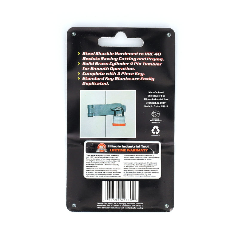 IIT 2'' LAMINATED PADLOCK