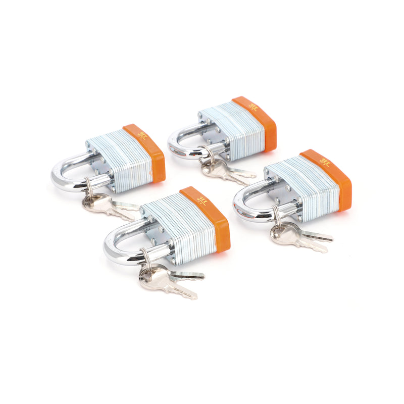IIT 4pc 2'' LAMINATED PADLOCK KEYED ALIKE