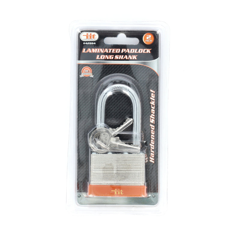 IIT 2'' LAMINATED PADLOCK LONG SHANK