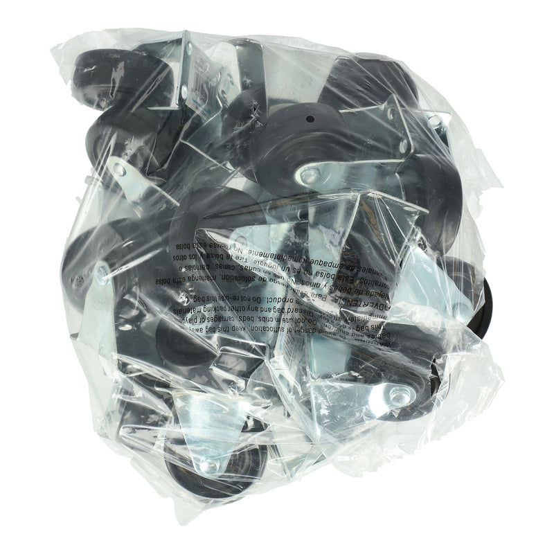 SHEPHERD 2-1/2'' RIGID RUBBER CASTER