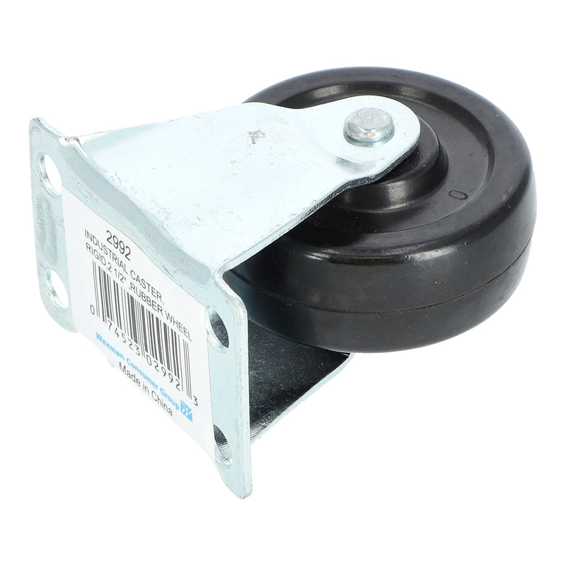 SHEPHERD 2-1/2'' RIGID RUBBER CASTER