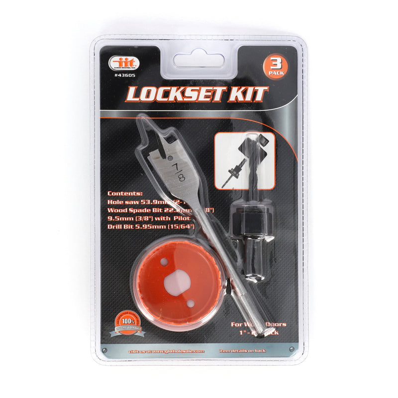 IIT 3pk LOCKSET KIT