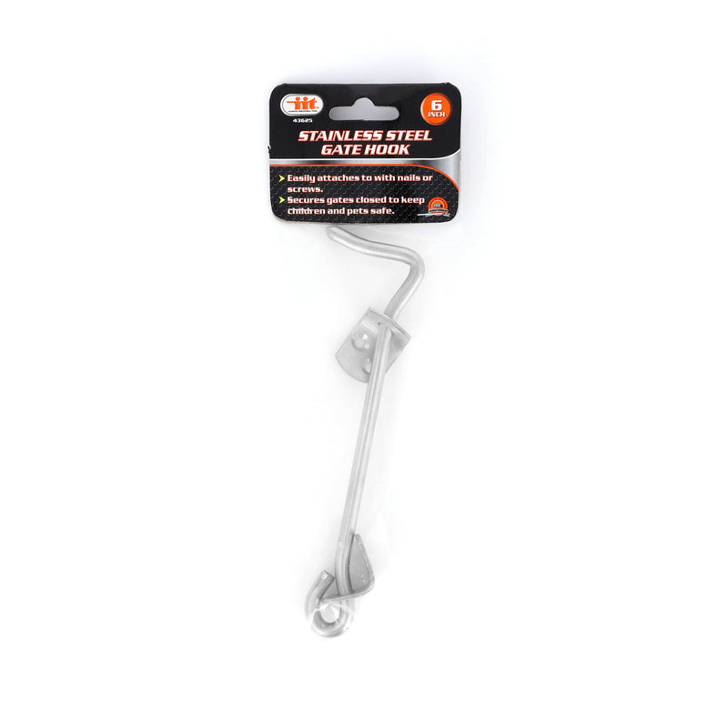 IIT 6'' STAINLESS STEEL GATE HOOK
