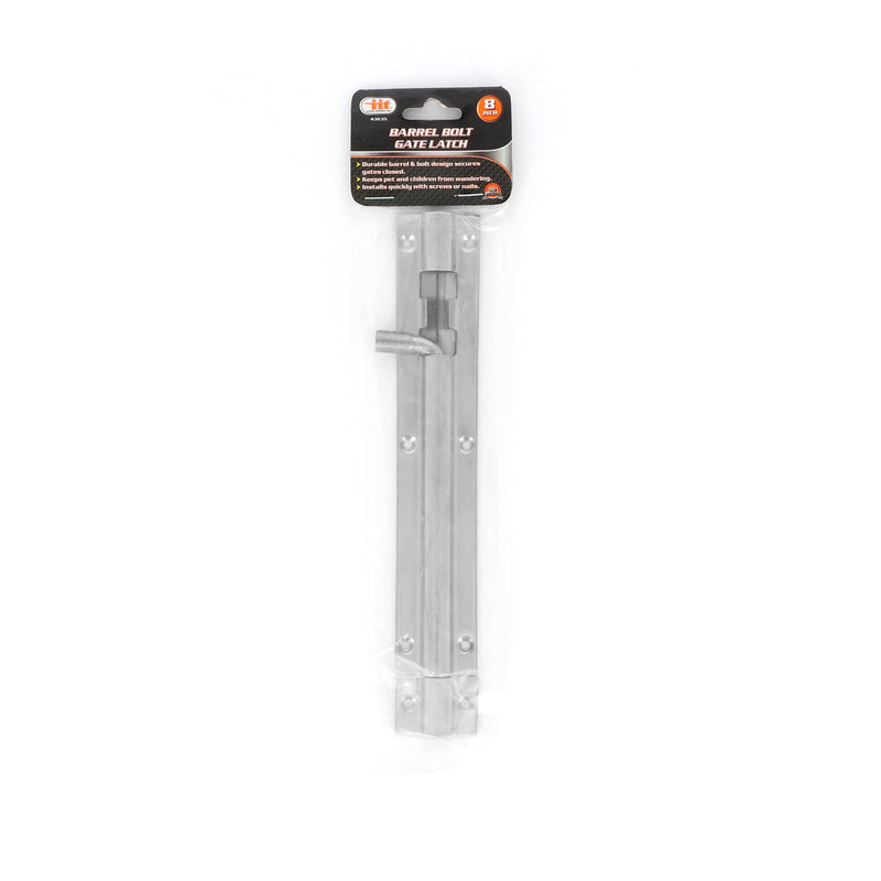 IIT 8'' STAINLESS BARREL BOLT GATE LATCH