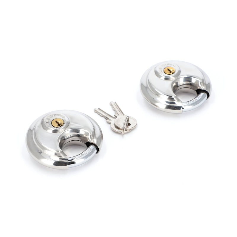 IIT 2pk 2-3/4'' DISC LOCK SET KEYED ALIKE