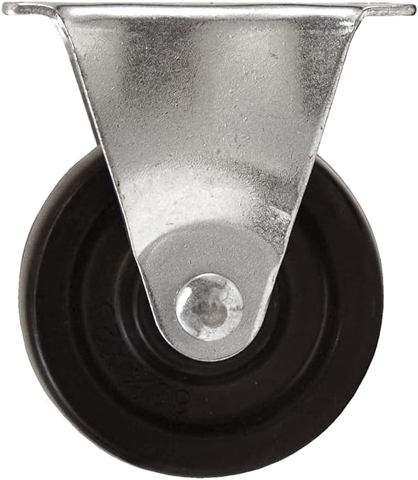 SHEPHERD 4''x1'' BLACK RIGID CASTER 150LB CAPACITY