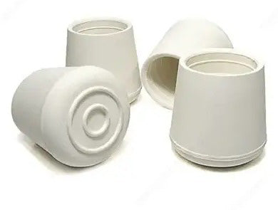 SHEPHERD 1-1/8'' WHITE RUBBER CHAIR TIPS BAG & UPC
