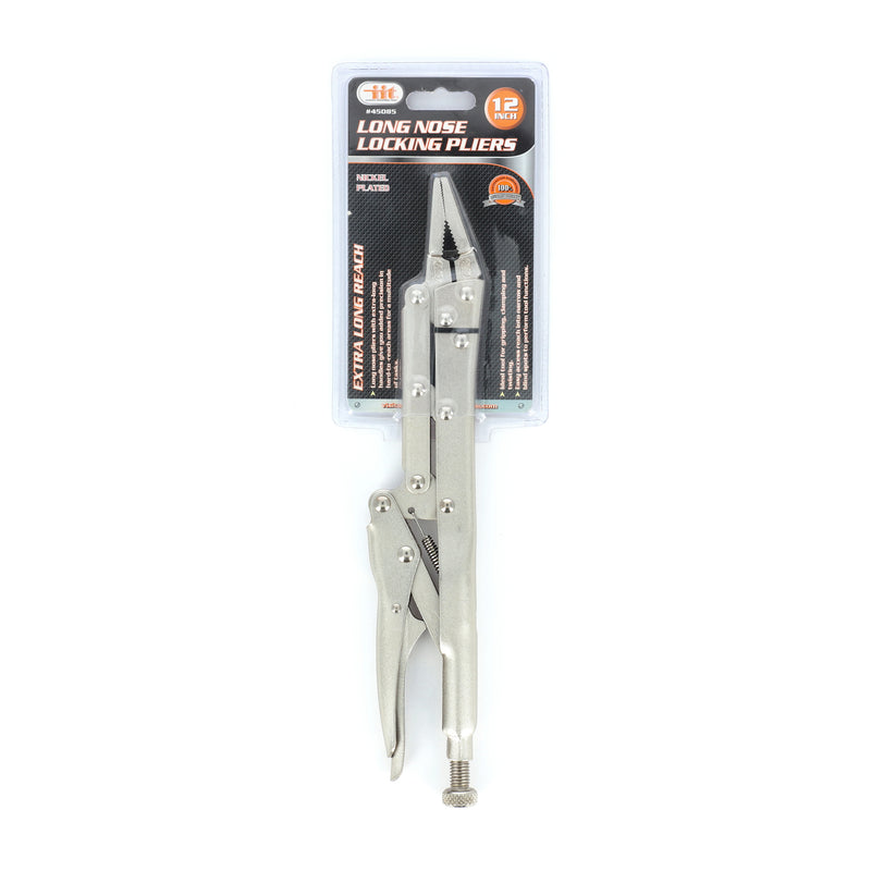 IIT 12'' LONG NOSE LOCKING PLIERS