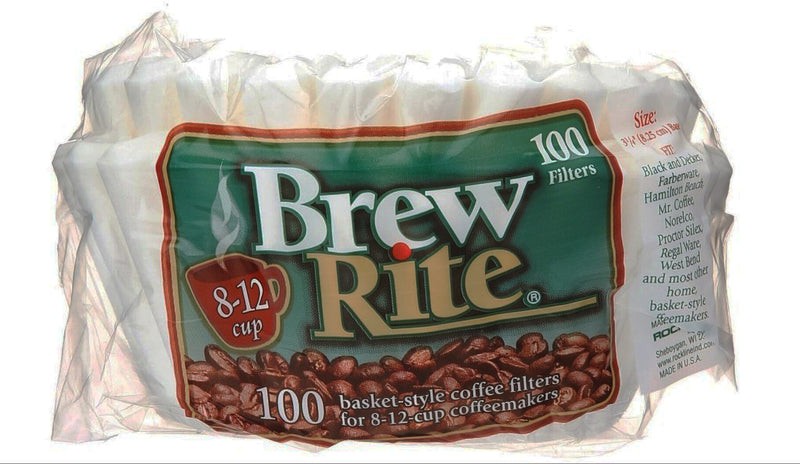 BREW RITE 100ct COFFEE FILTERS