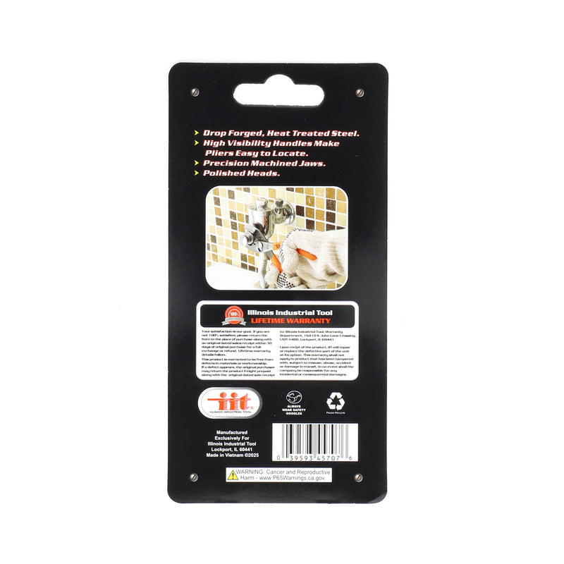 IIT 8'' SLIP JOINT PLIERS