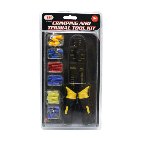 IIT 42pc CRIMPING & TERMINAL TOOL KIT