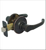HH GREYSTONE LEVERSET PASSAGE HALLWAY & CLOSETS CLASSIC BRONZE