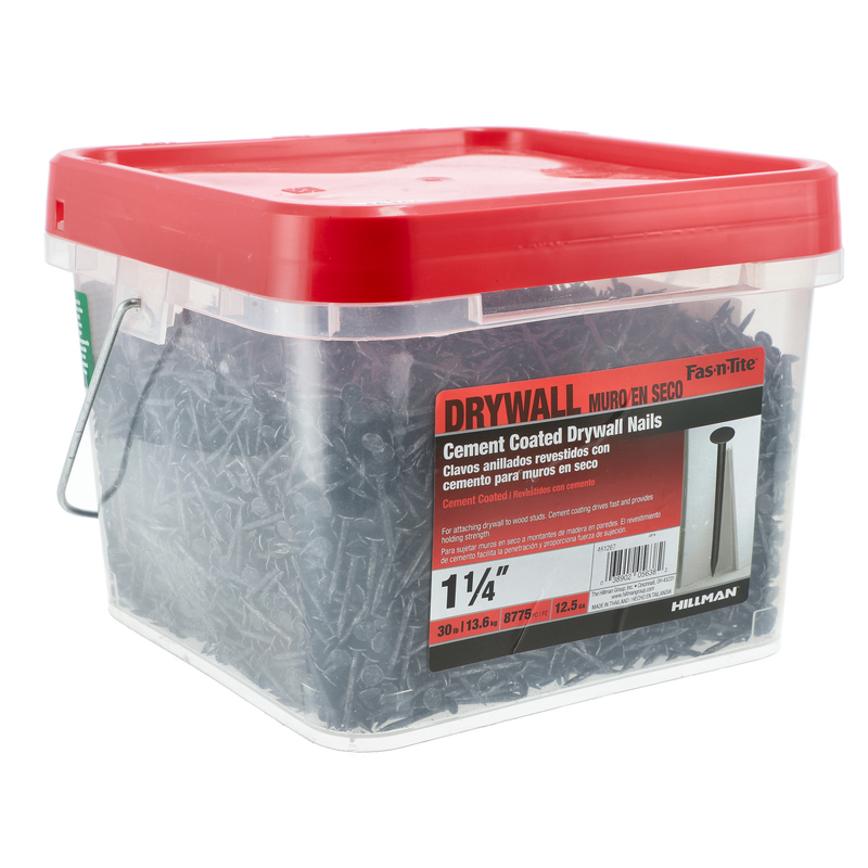 HILLMAN 30LB 1-1/4'' CEMENT COATED DRYWALL NAILS