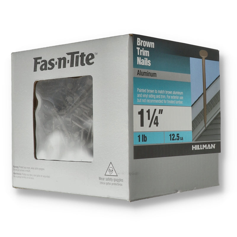 FAS-N-TITE 1LB 1-1/4'' ALUMINUM ROOFING NAILS