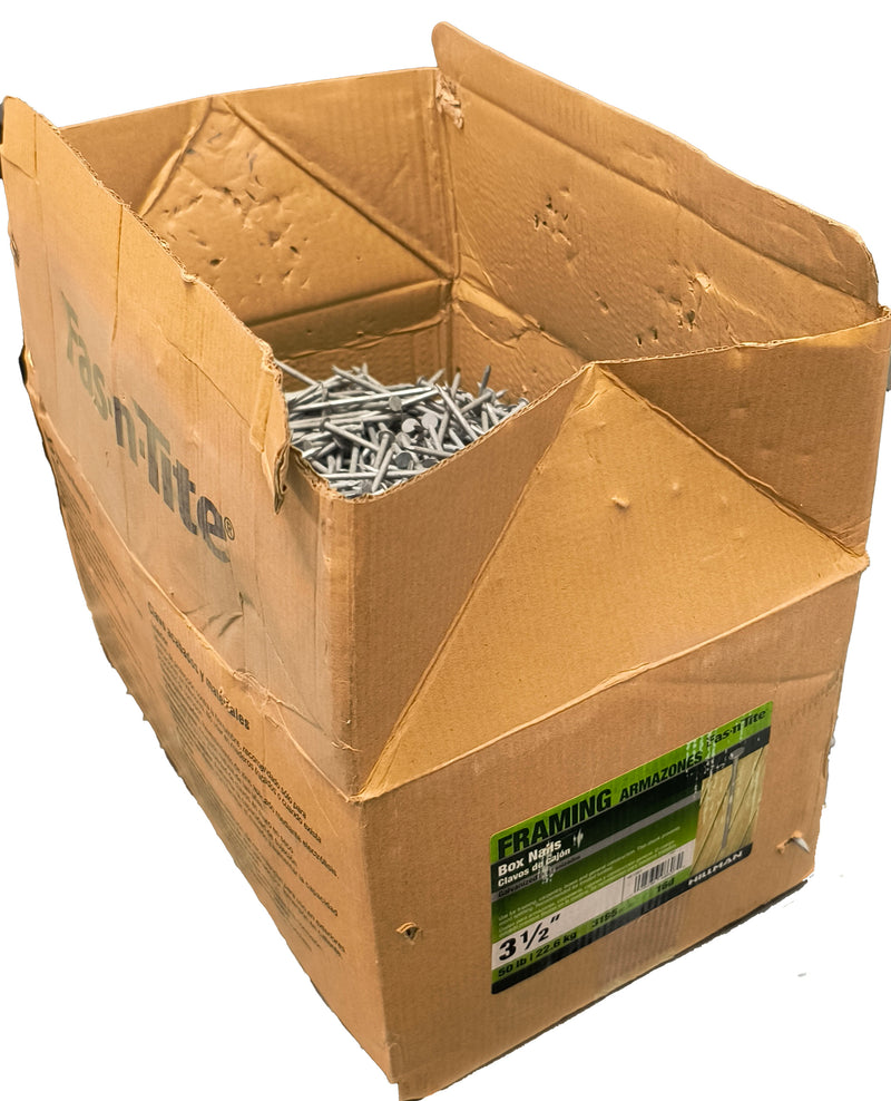 HILLMAN 50LB FRAMING NAILS 3-1/2''