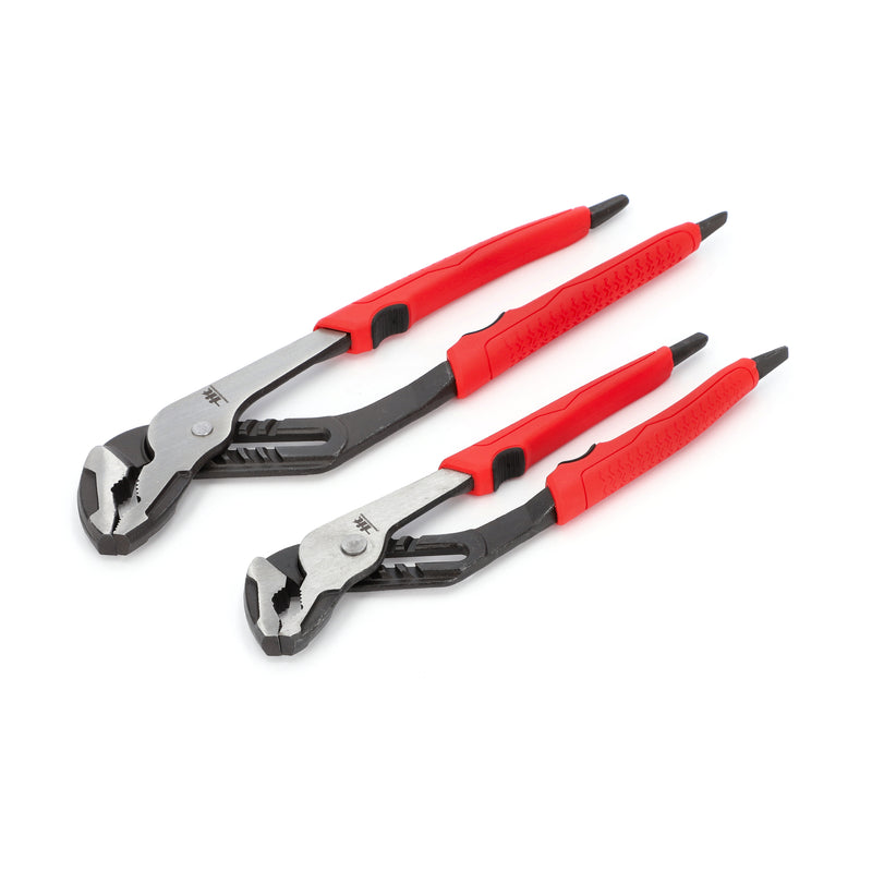 IIT PRO 2pc GROOVE JOINT PLIERS WITH SPUD BAR ENDS